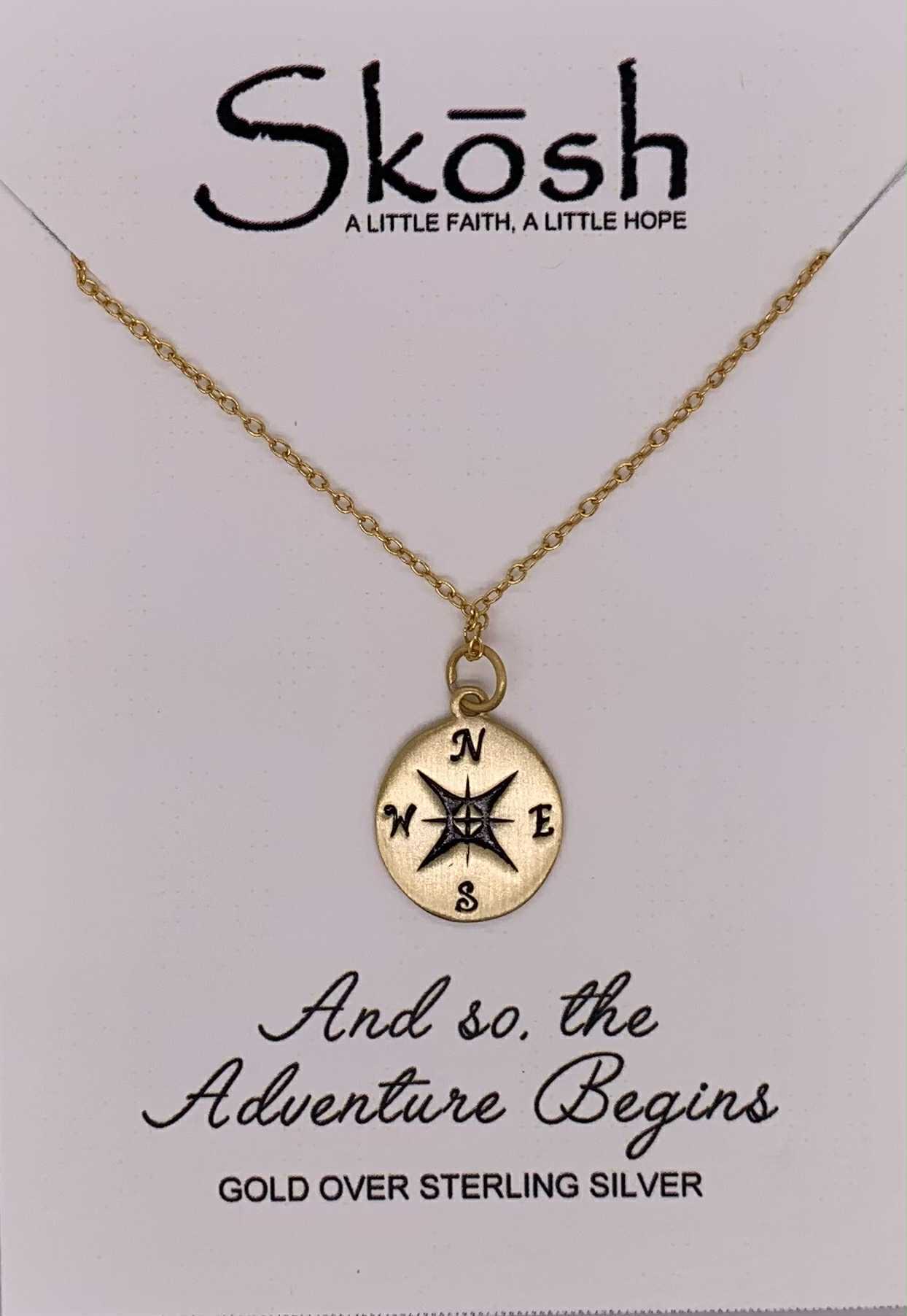 Skosh Compass Necklace