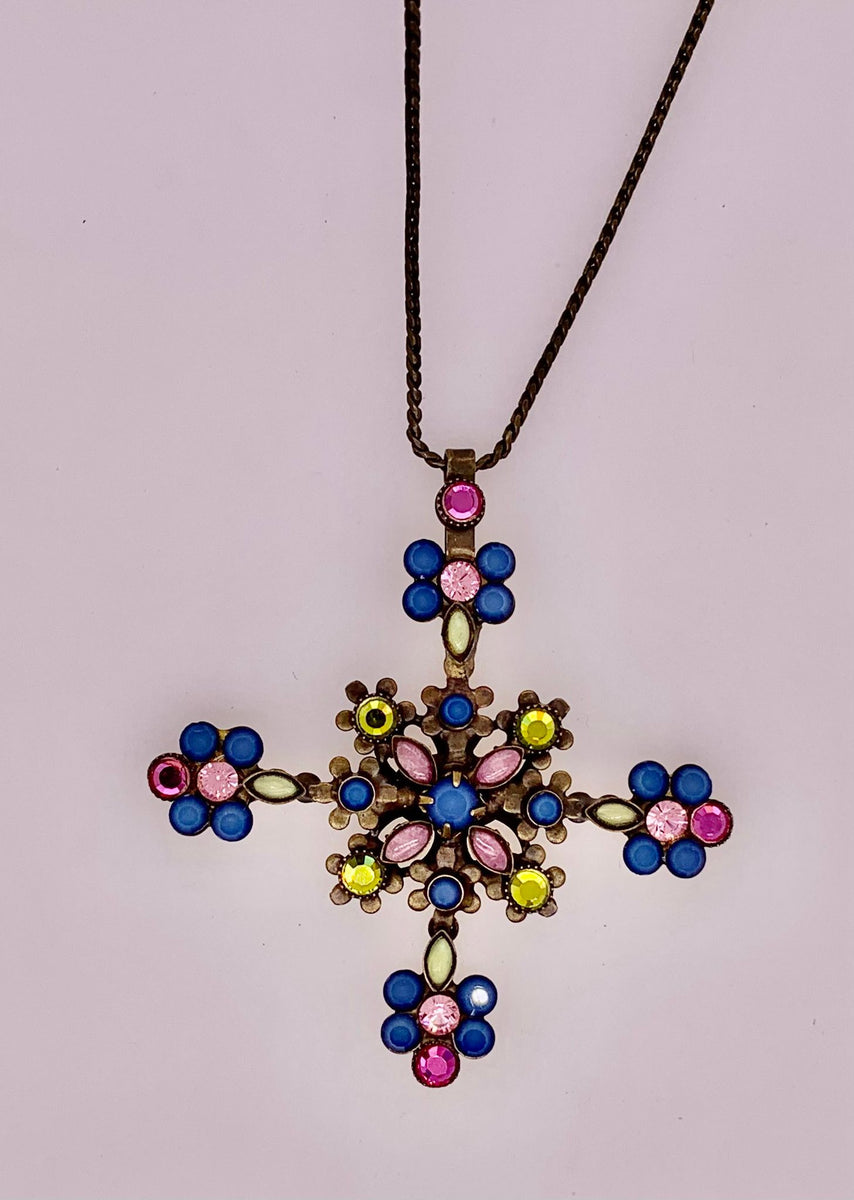 Sorrelli cross necklace Clearance