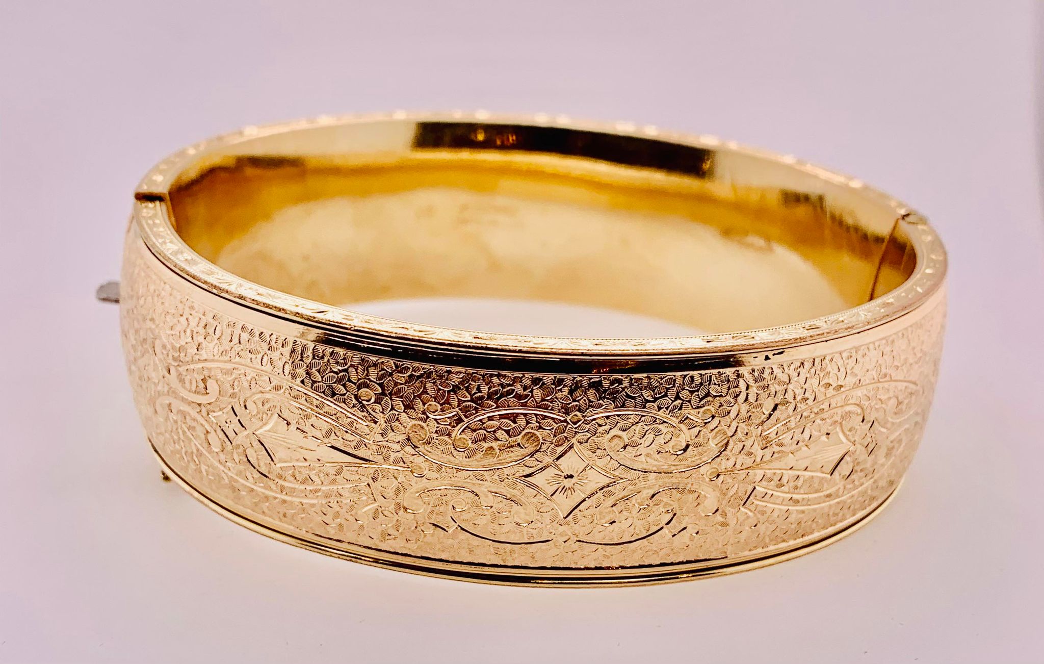 Estate Gold Filled Bangle Bracelet – John Cauley Jeweler