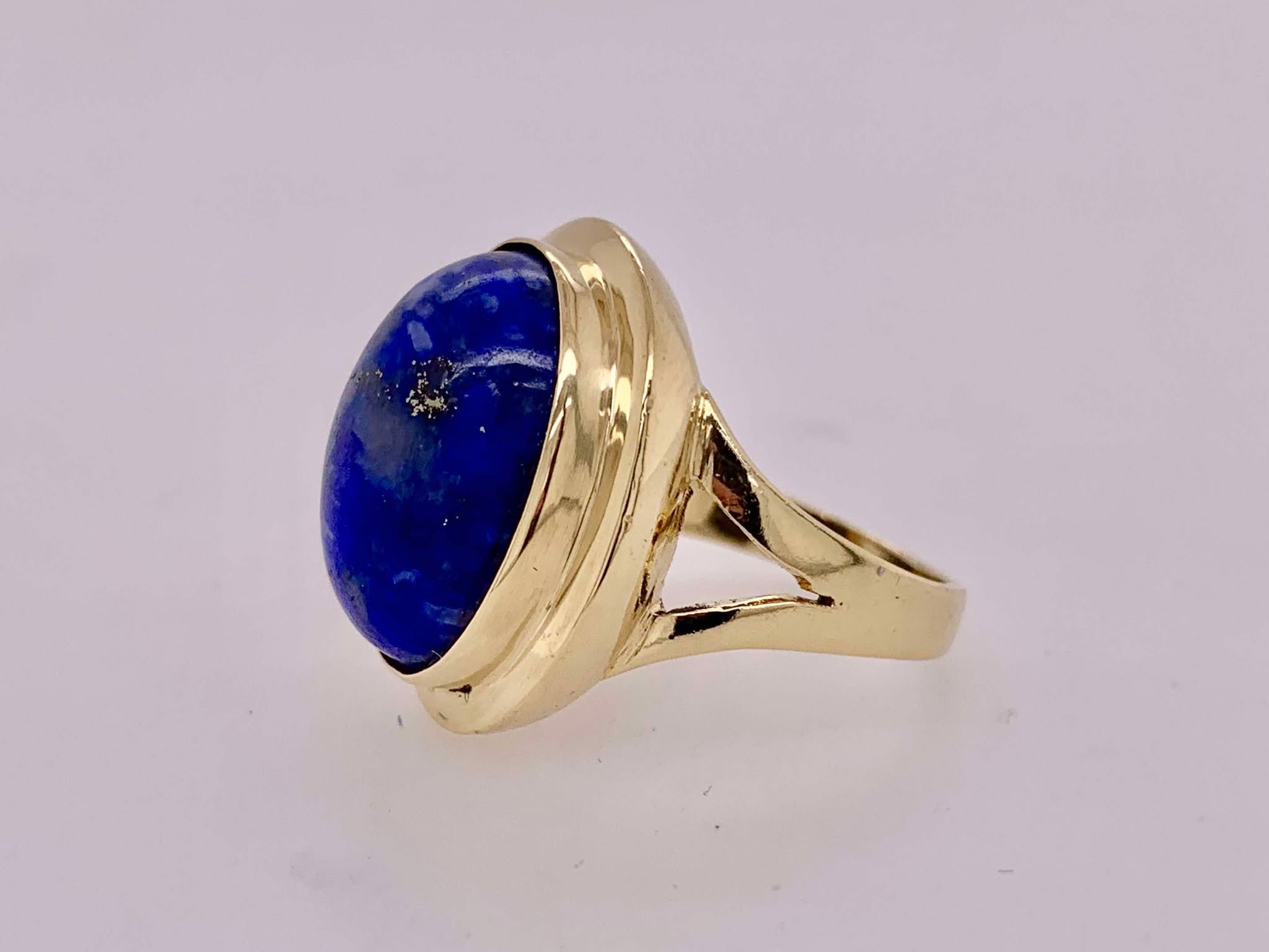 18K Estate Lapis Ring