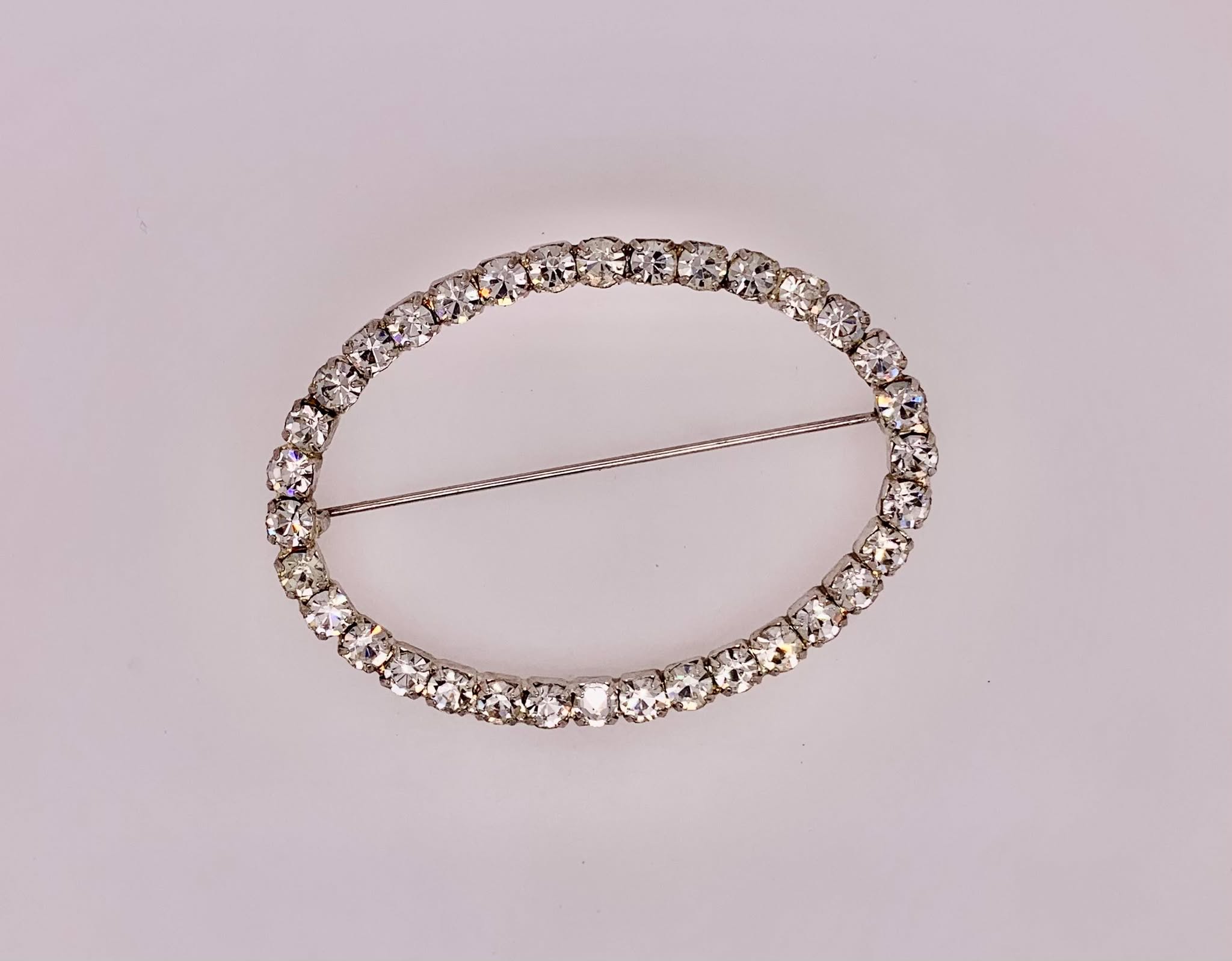 Estate Fashion Cubic Zirconia Brooch