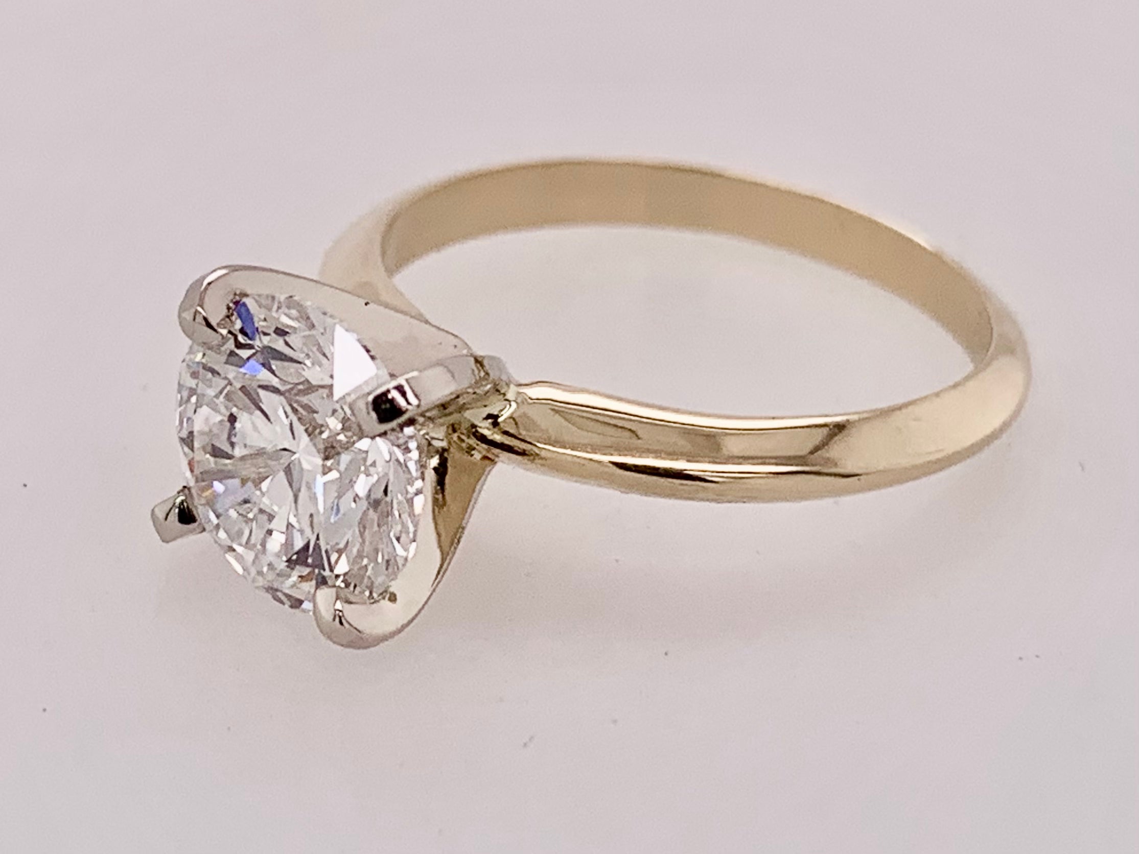 2.01 Carat LAB Diamond Solitaire