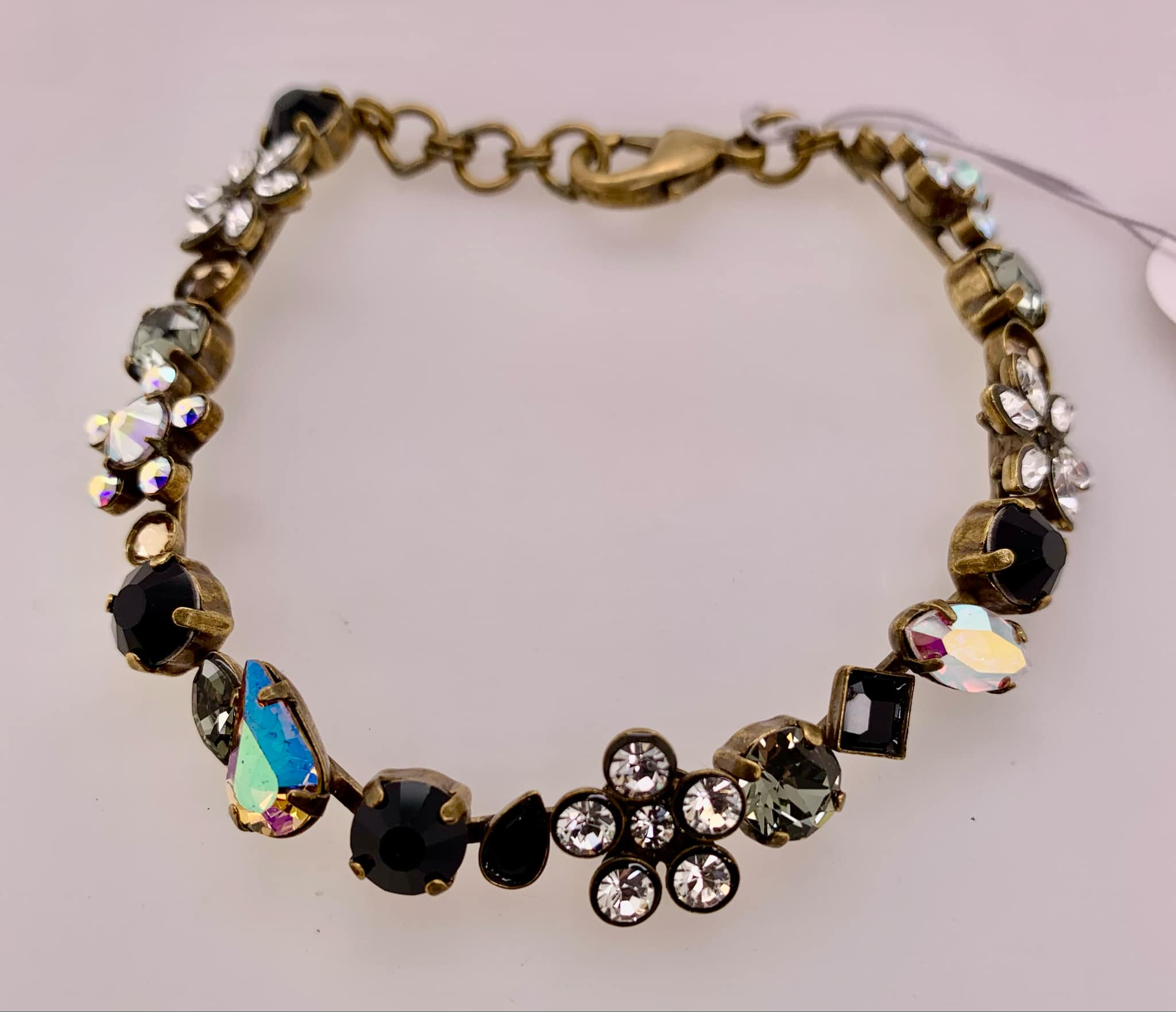 Classic Floral Crystal Bracelet Tennis Bracelet – John  display picture 1