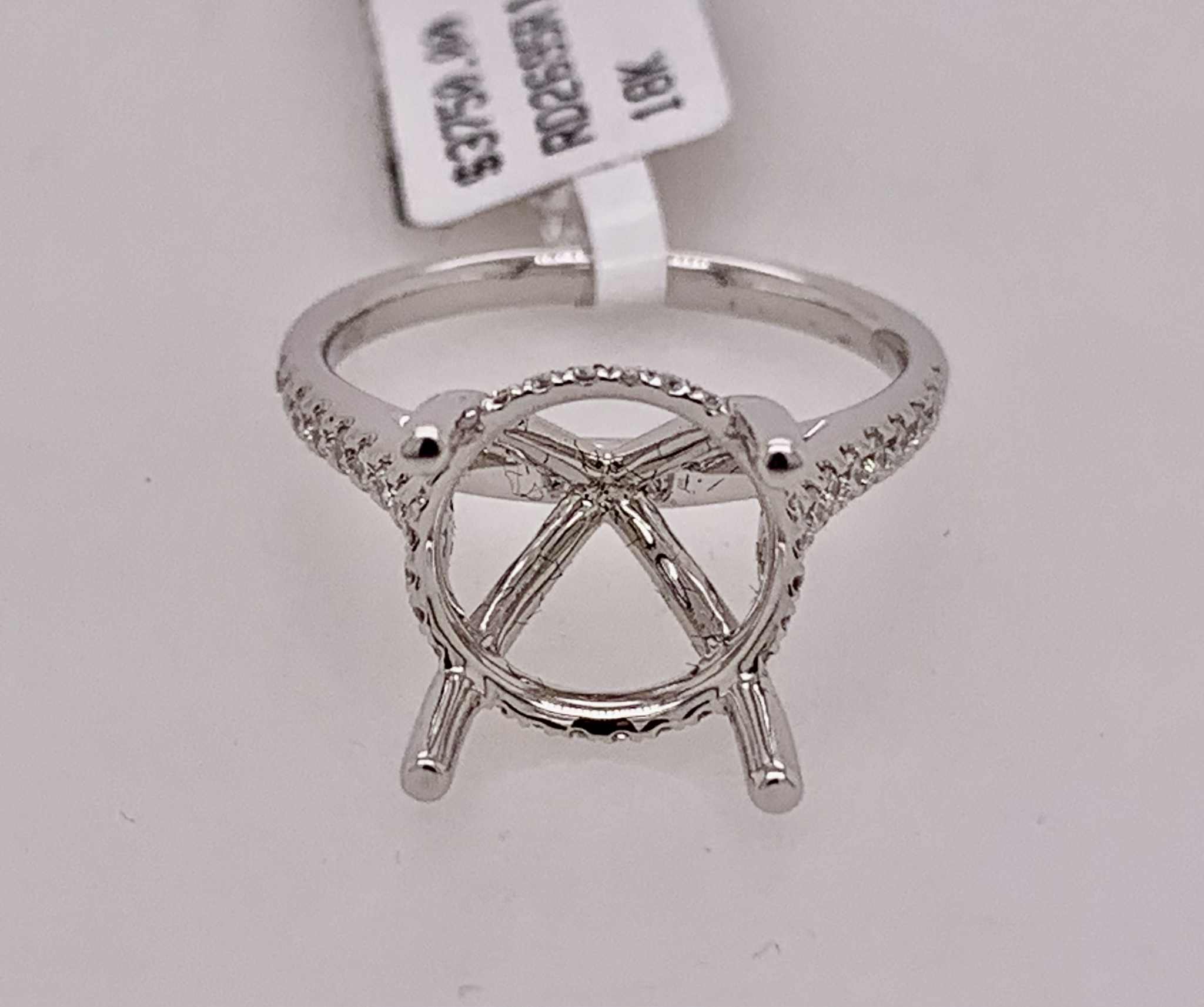 18K Diamond Semi-Mount