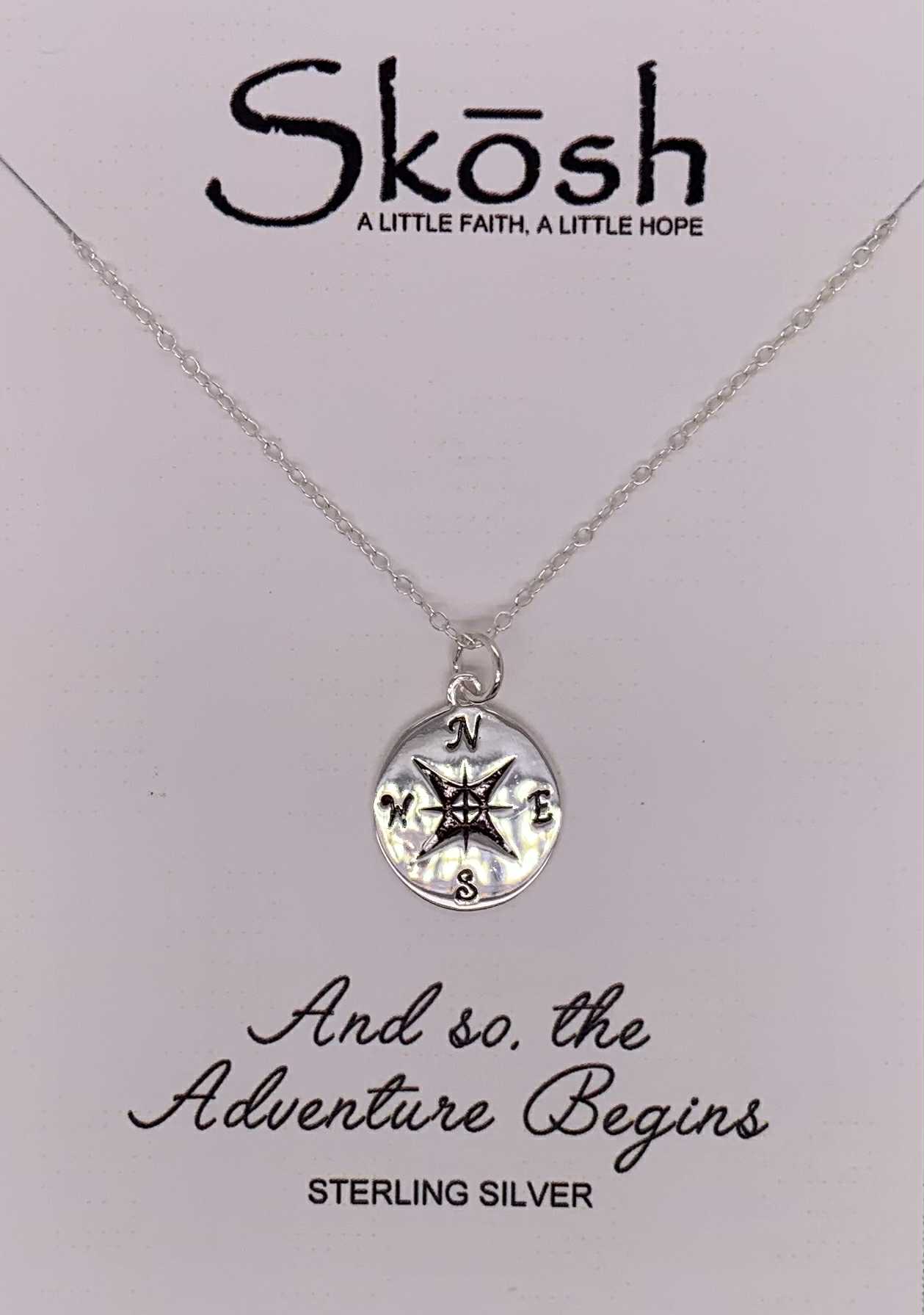 Skosh Compass Necklace