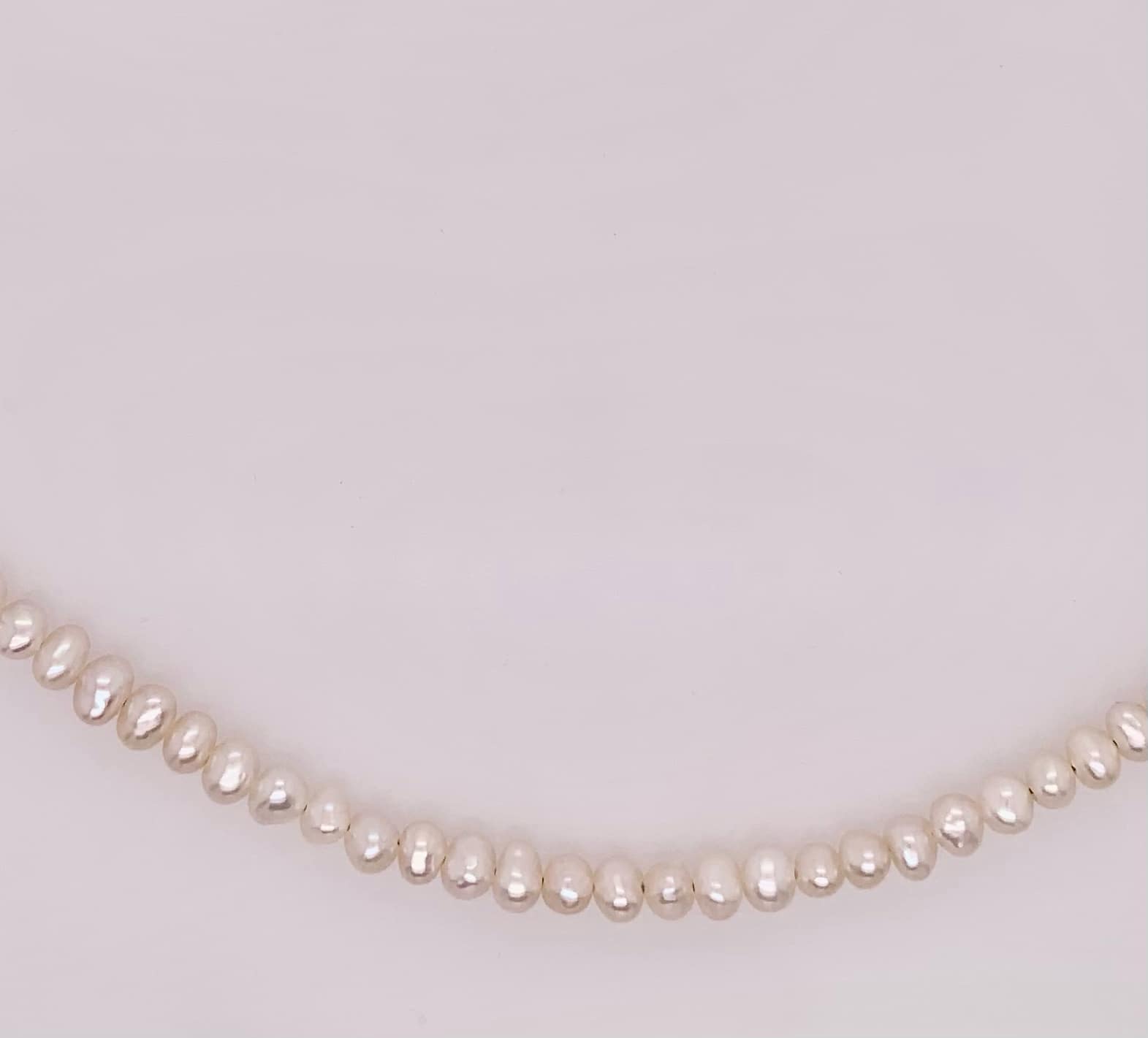 Sterling Silver Freshwater Pearl Child's Necklace