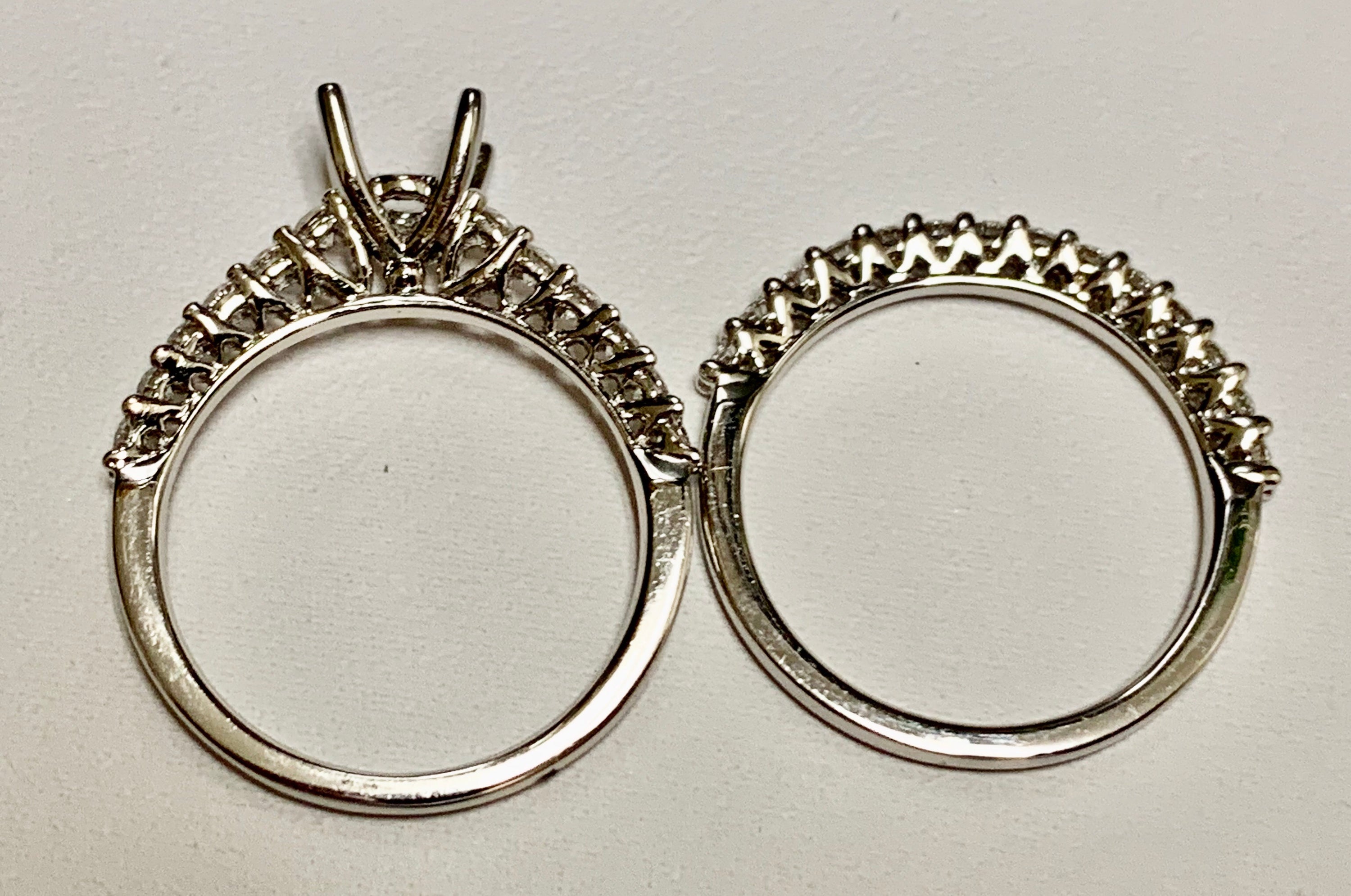 18K Bridal Semi-Mount Set