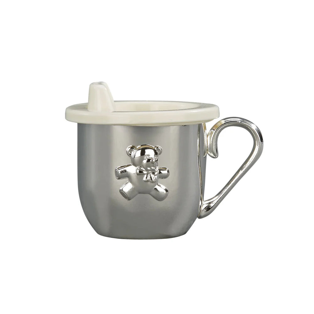 Silverplated Baby Cup With Sippy Lid