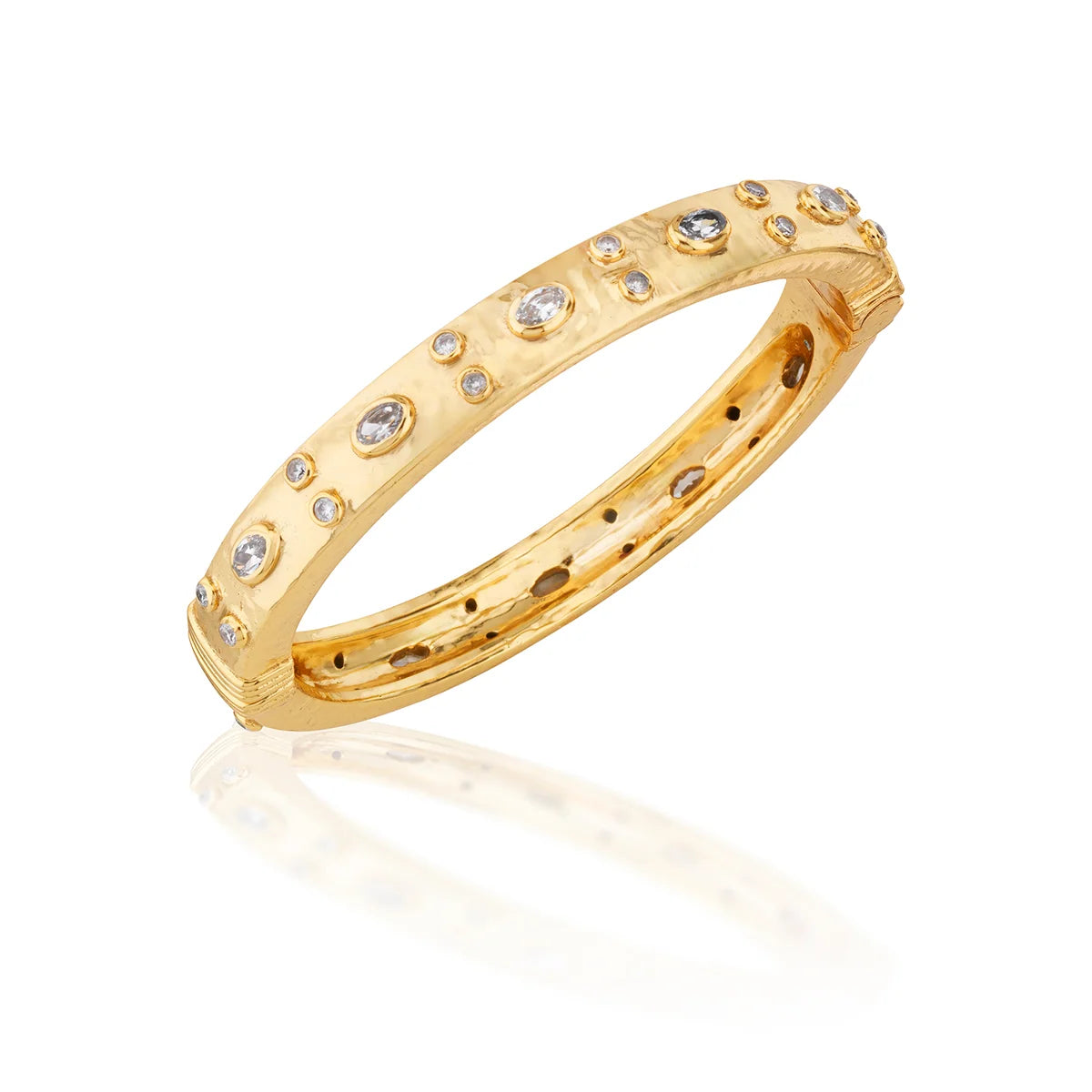Maharani Hinged Bangle Bracelet