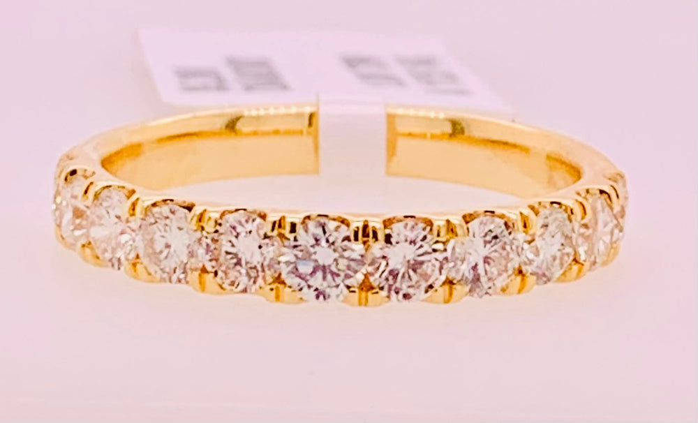 14K Diamond Anniversary Band