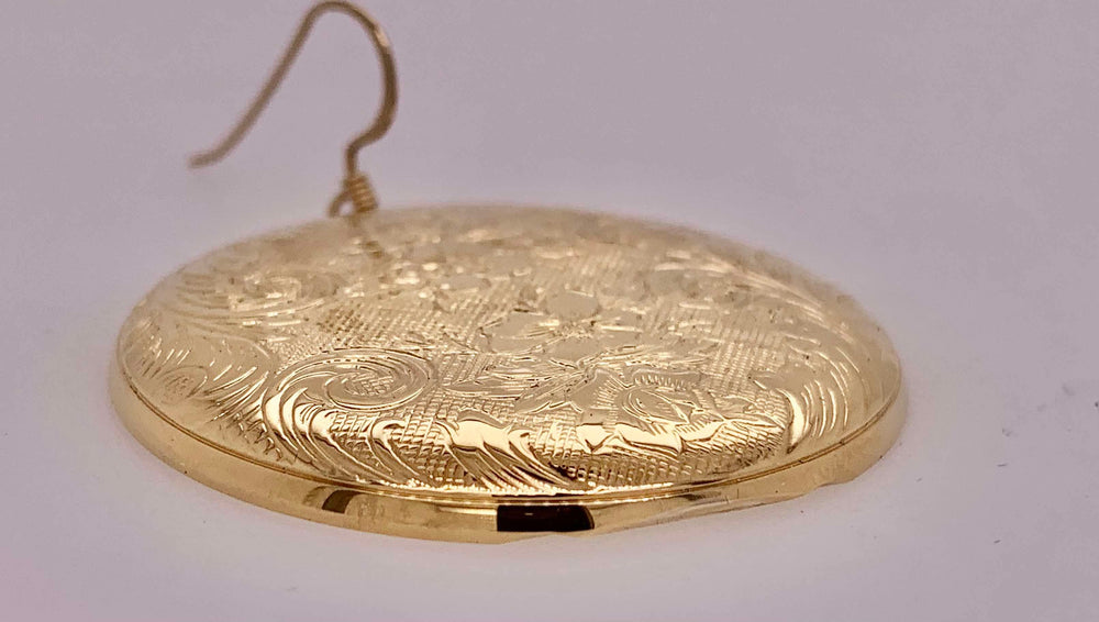 Vintage Pocket Watch Earrings