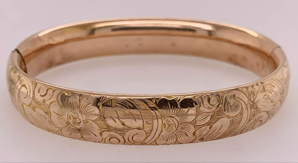 Vintage Estate Gold Filled Bangle