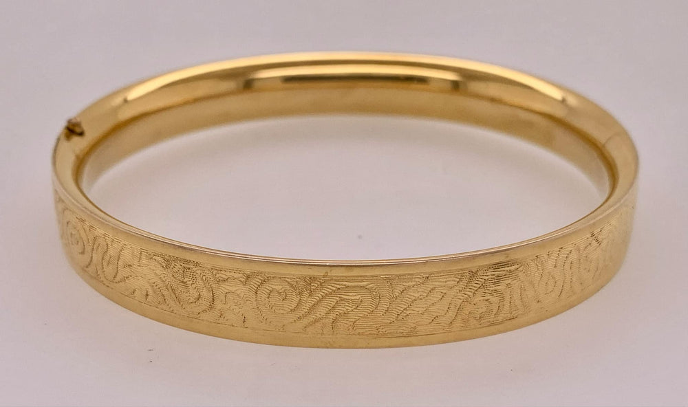 Vintage Estate Gold Filled Bangle