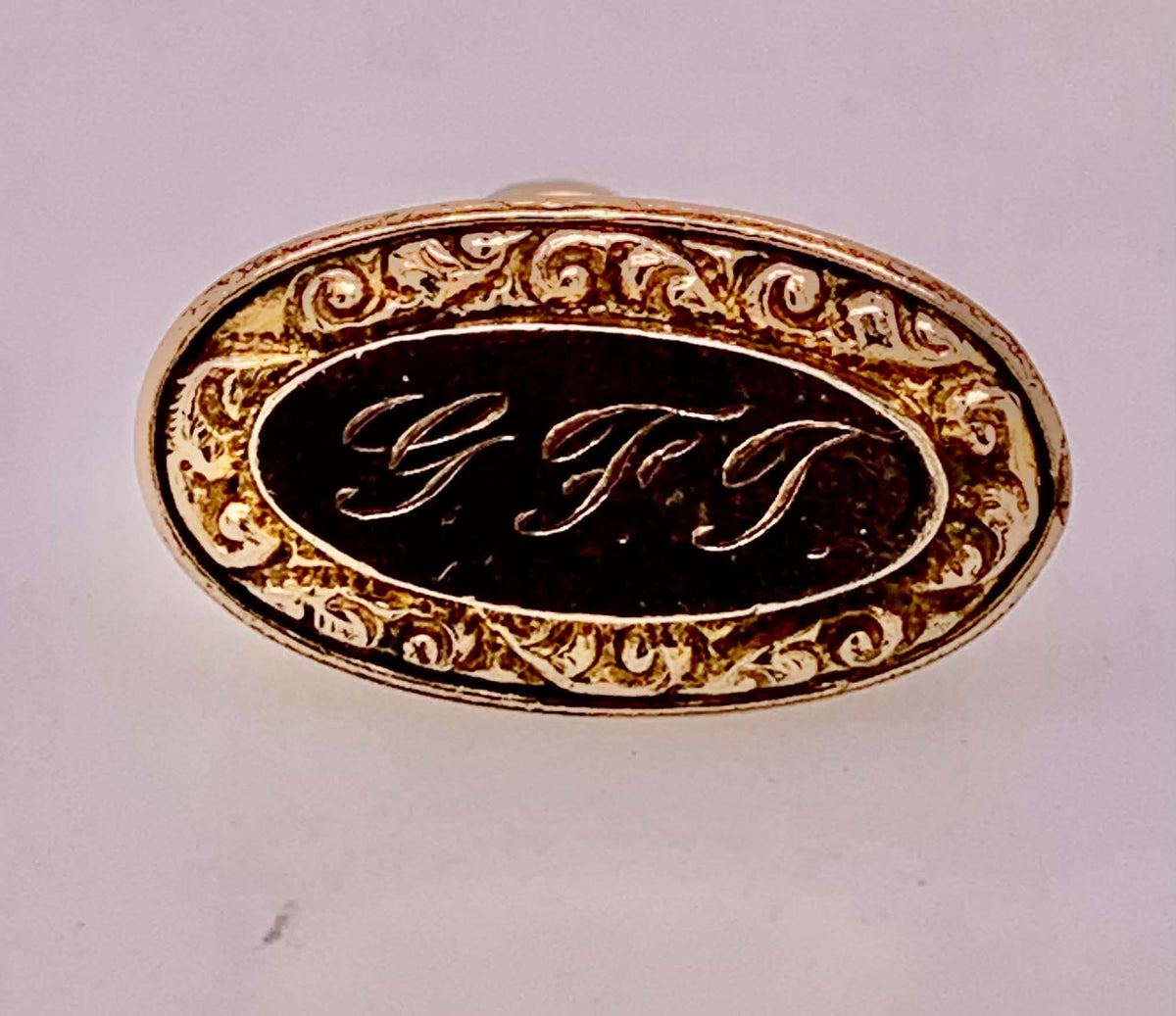 Estate Filigree Pocket Watch Fob Pendant