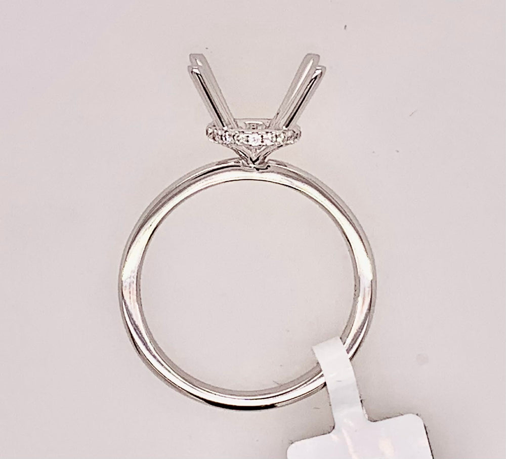 14K Diamond Semi Mount
