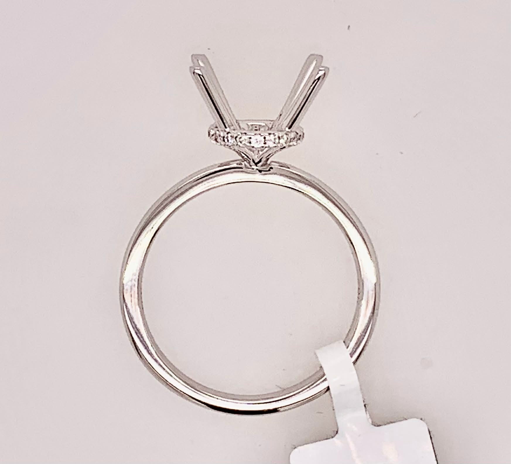 14K Diamond Semi Mount