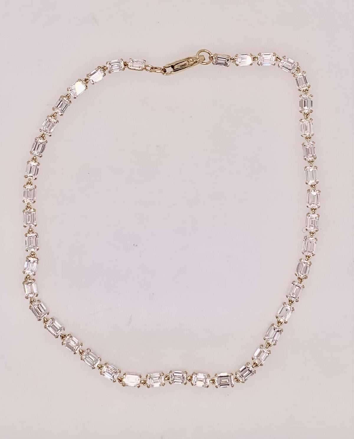 14K Lab Diamond Tennis Bracelet