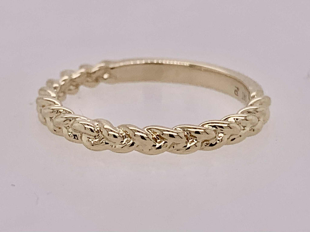 14K Gold Braided Band