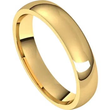 14K Yellow Gold 6MM Band