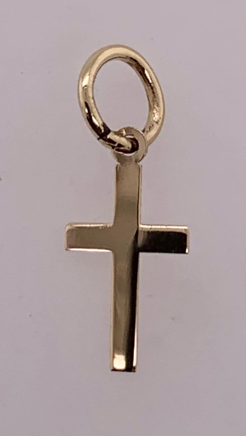 14K Cross Pendant
