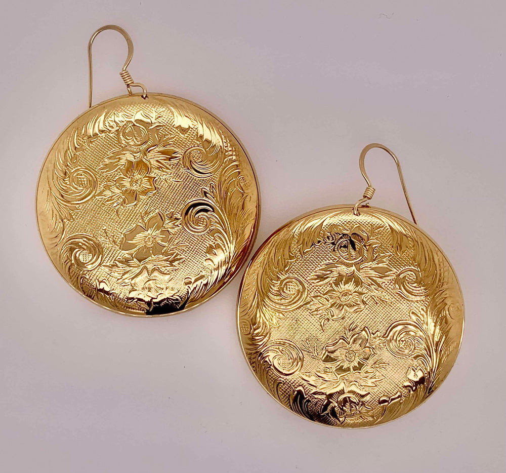 Vintage Pocket Watch Earrings