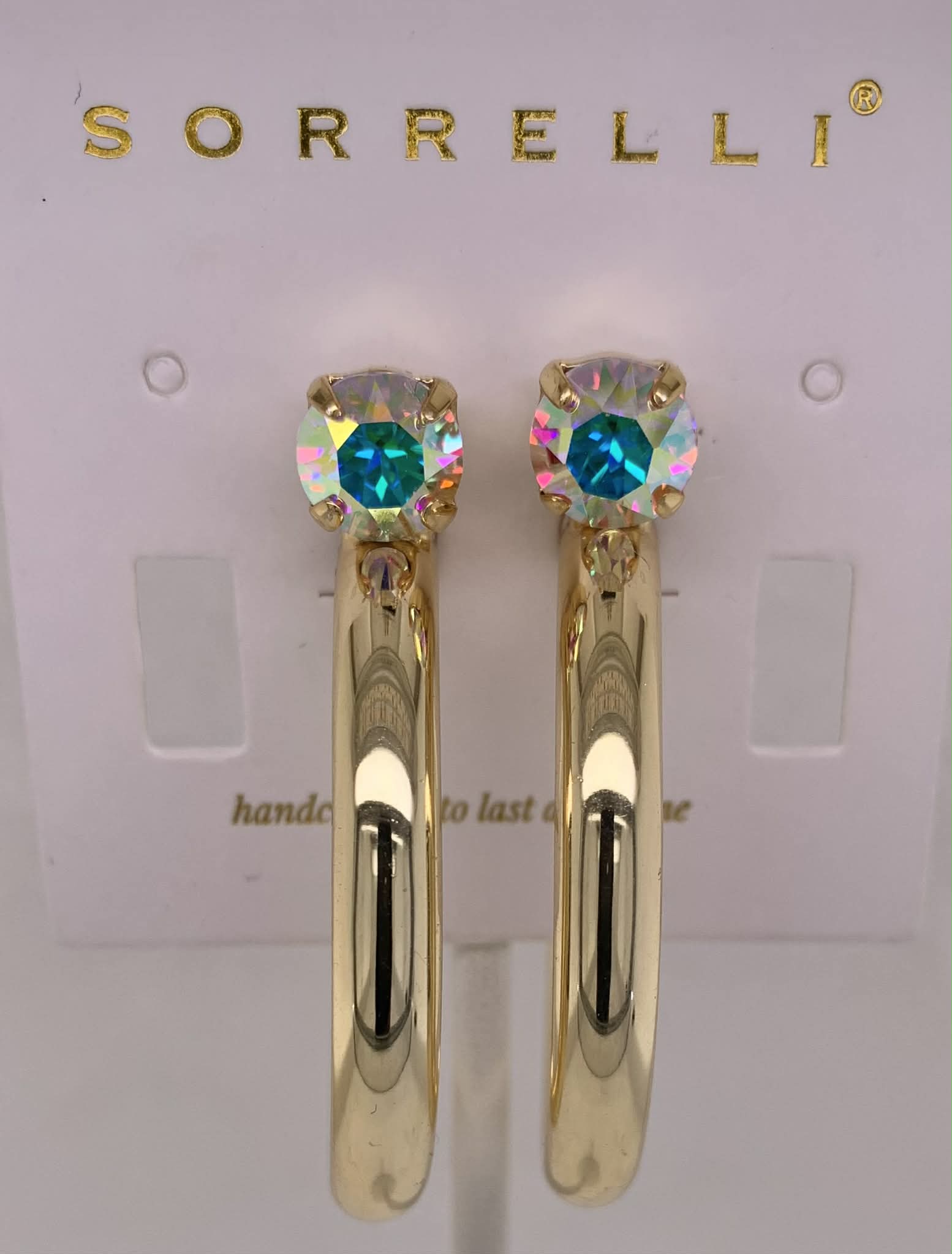 Keeley Studded Hoop Earrings
