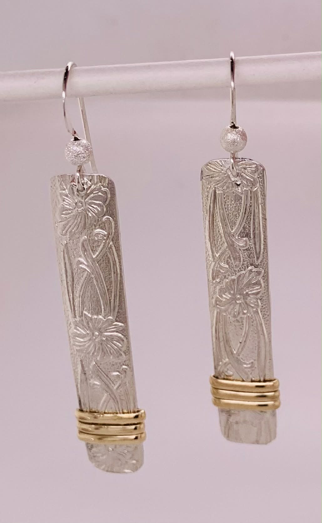 John Cauley Original Vertical Bar Earrings