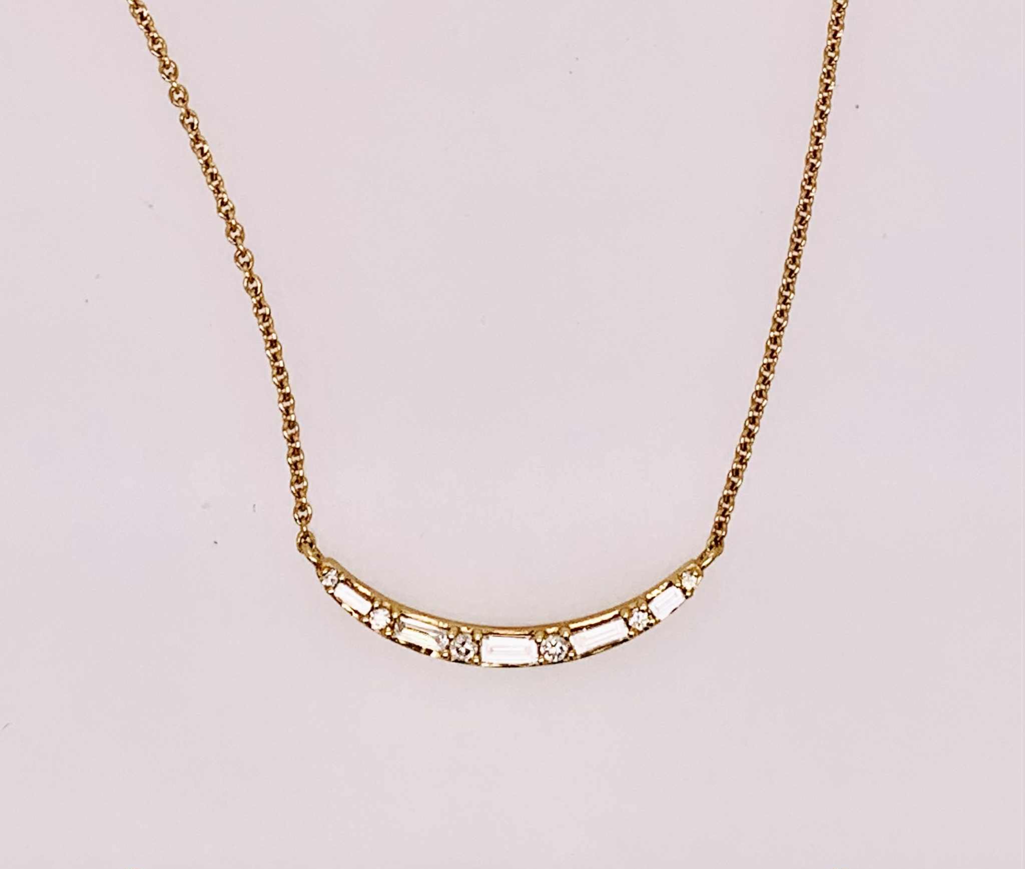 14K Diamond Necklace