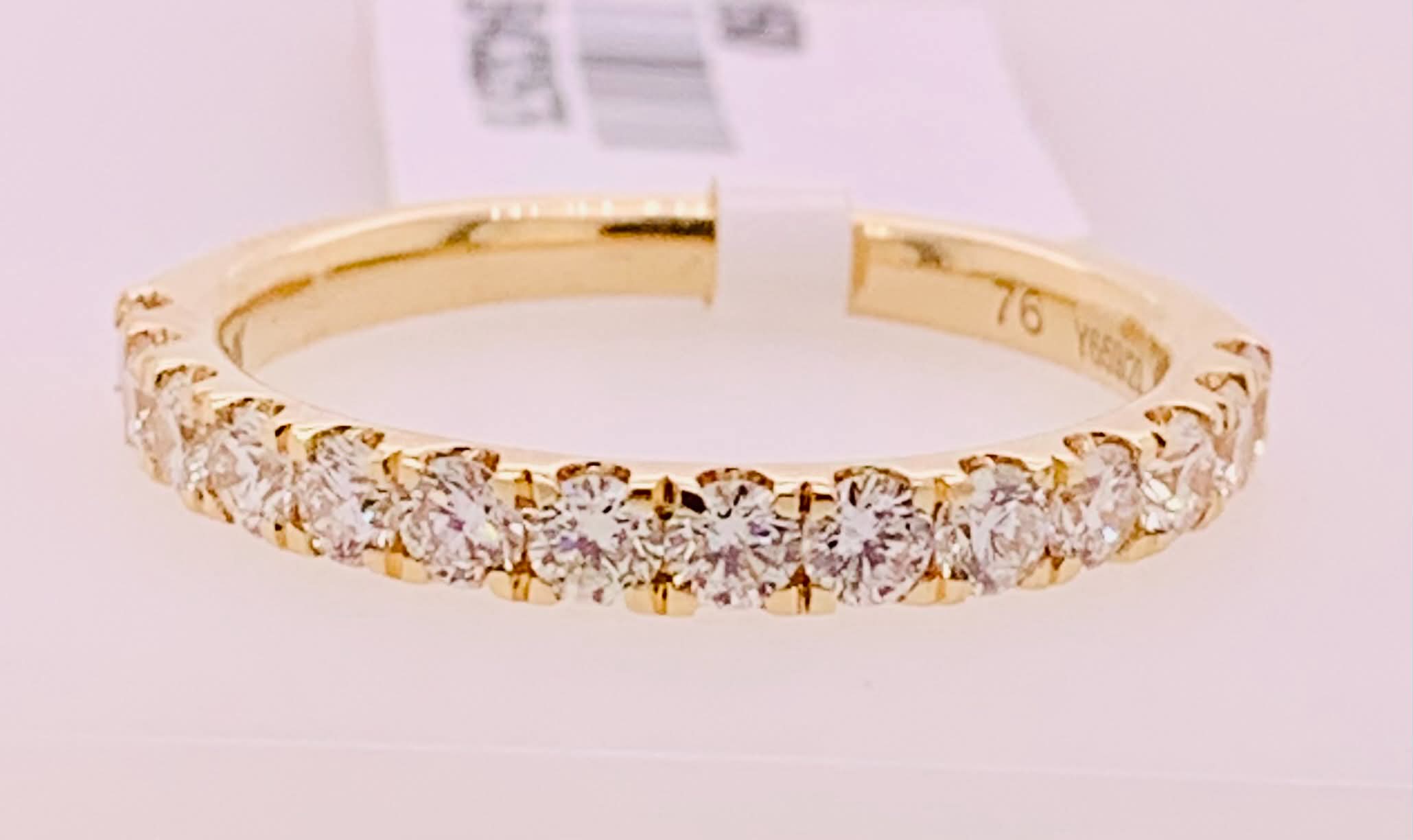 14K Diamond Anniversary Band