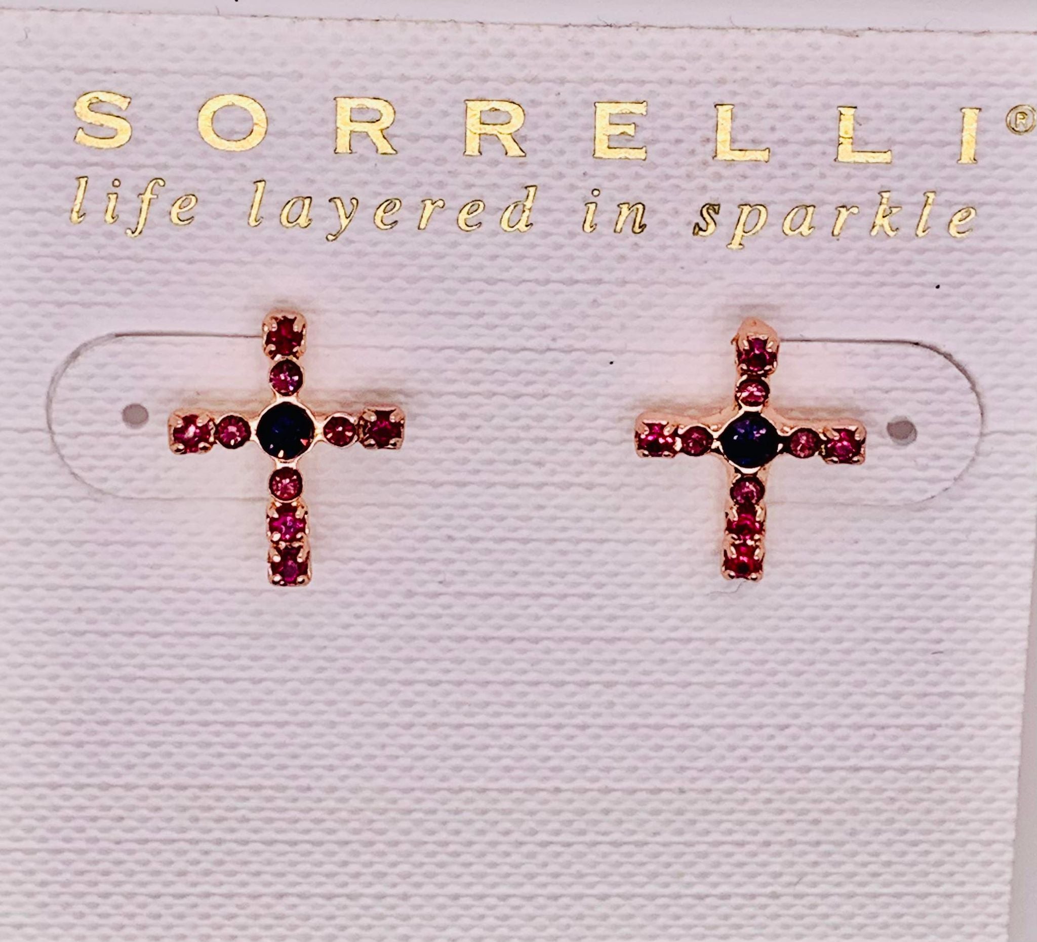 Miley Cross Stud Earring