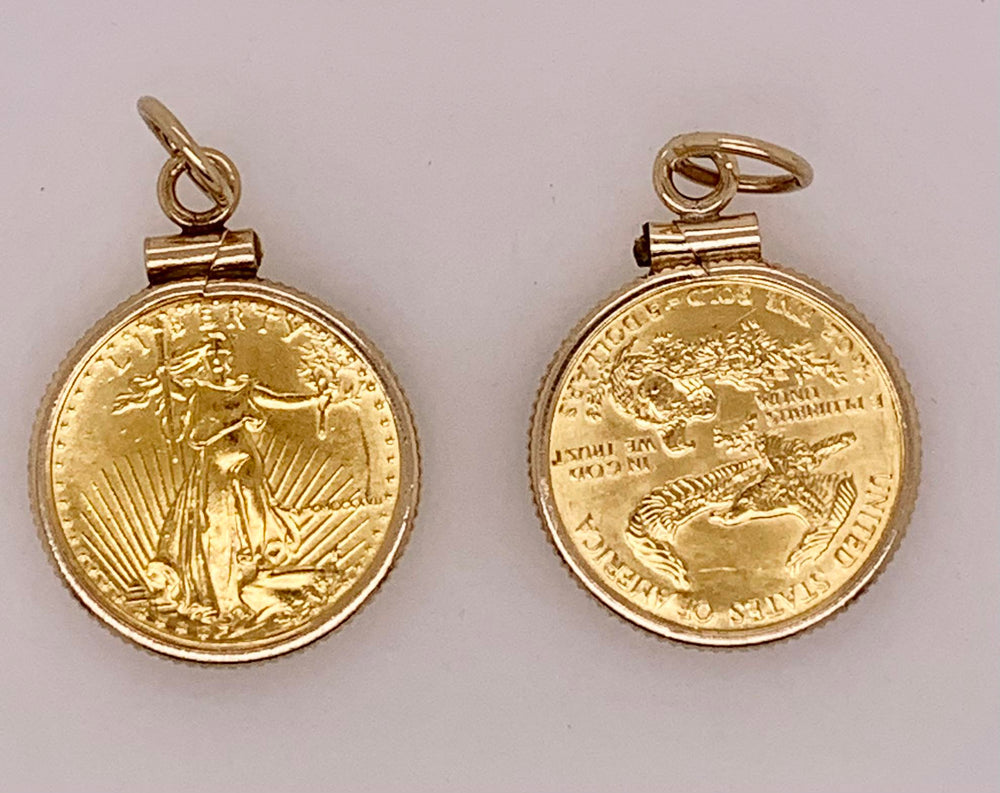 1987 1/10 oz. American Eagle Pendant