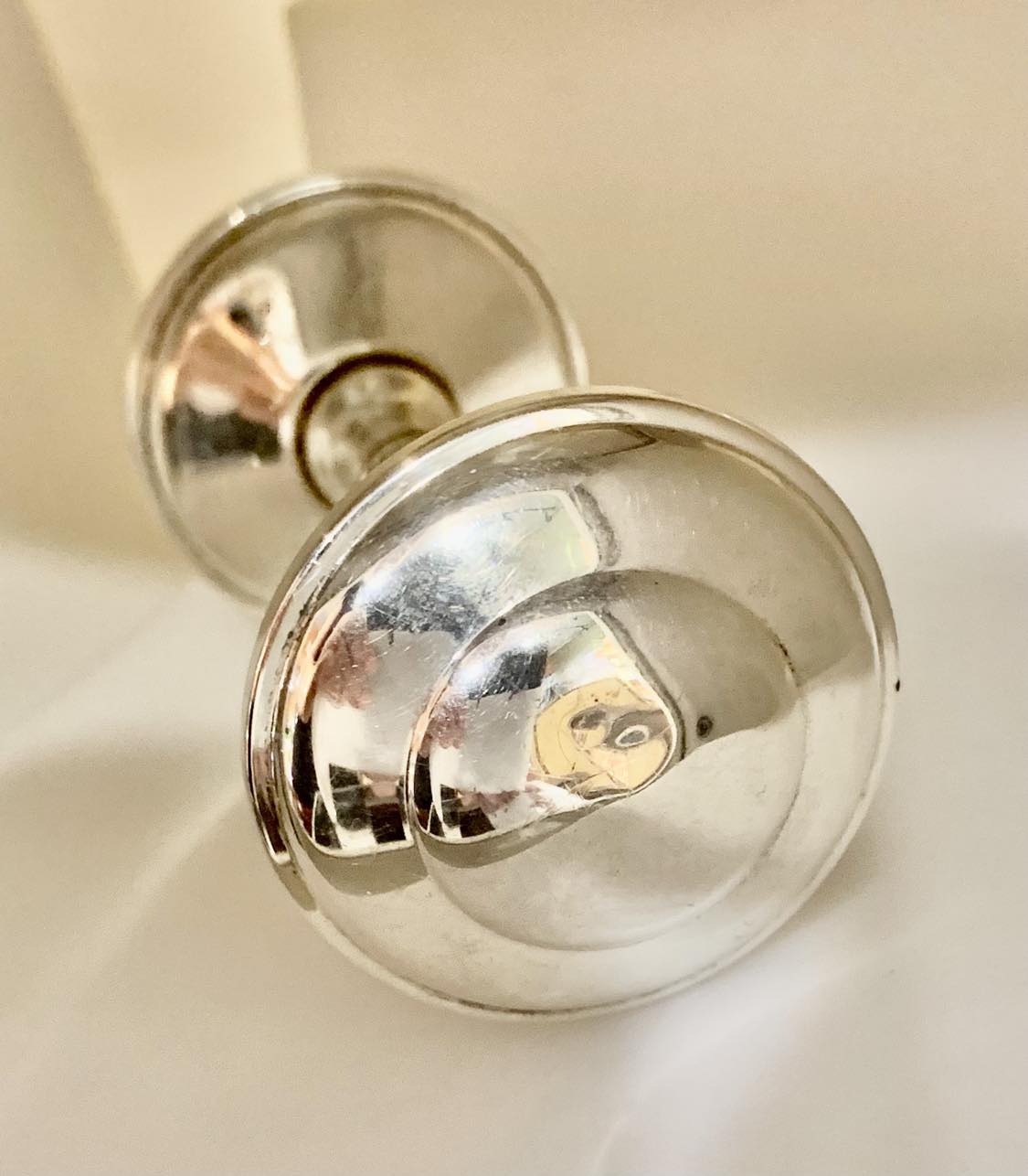 Vintage Sterling Silver Baby Rattle