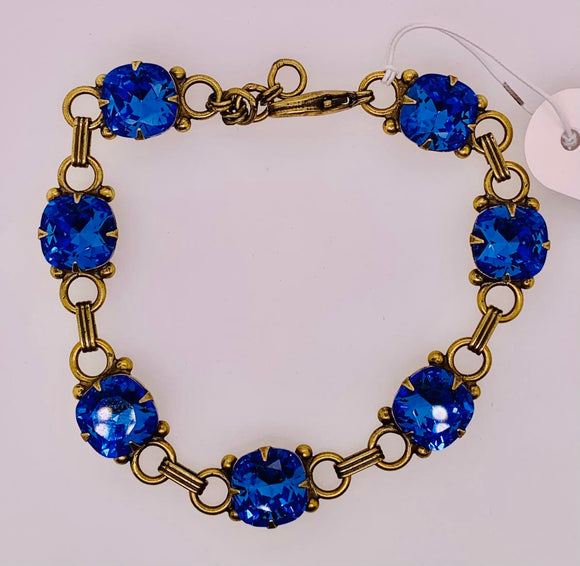 Eyelet Line Tennis Bracelet
