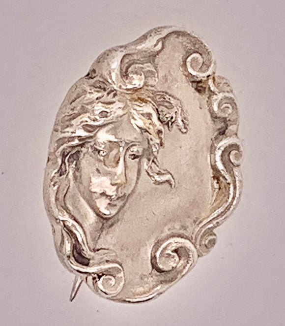 Estate Sterling Silver Pin