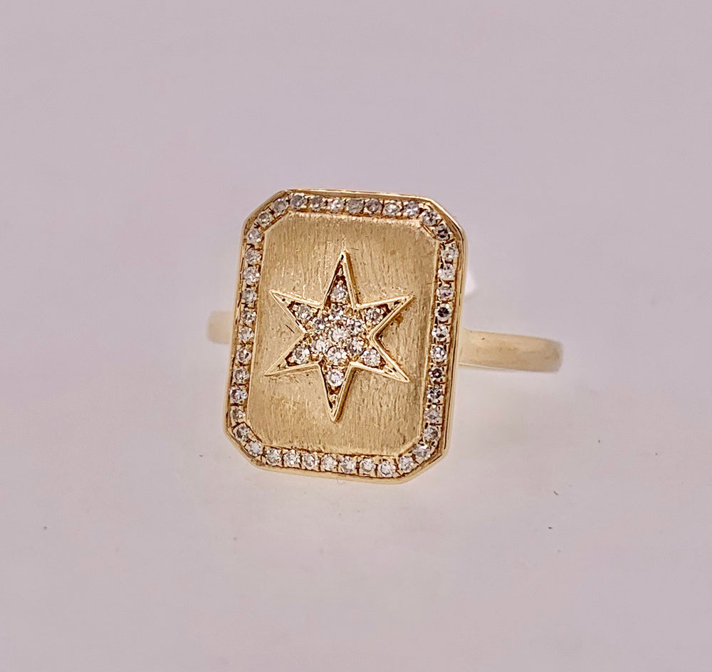 14K Diamond Fashion Ring