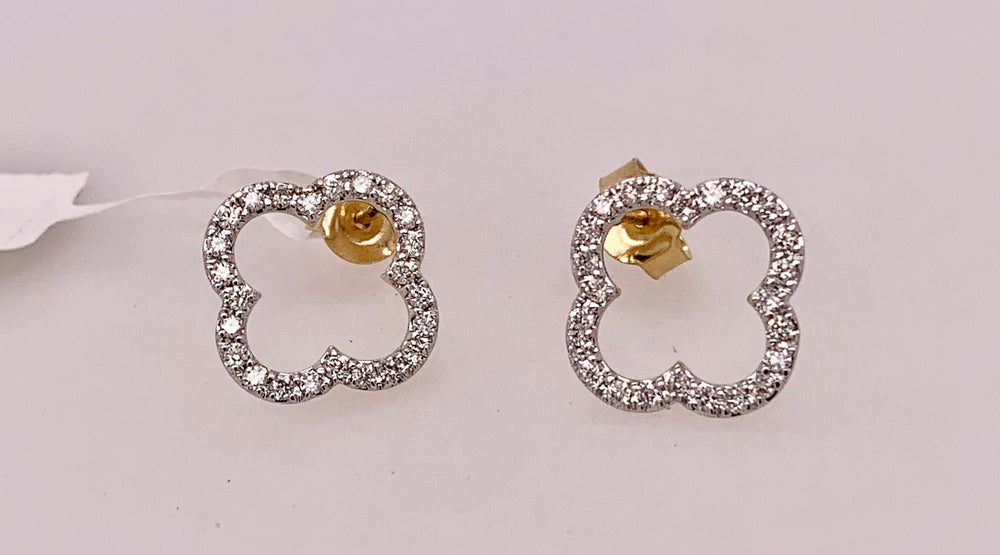 14K Diamond Earrings