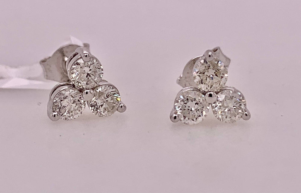 14K Diamond Earrings
