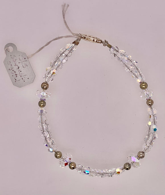 Closeout Crystal Bead Bracelet