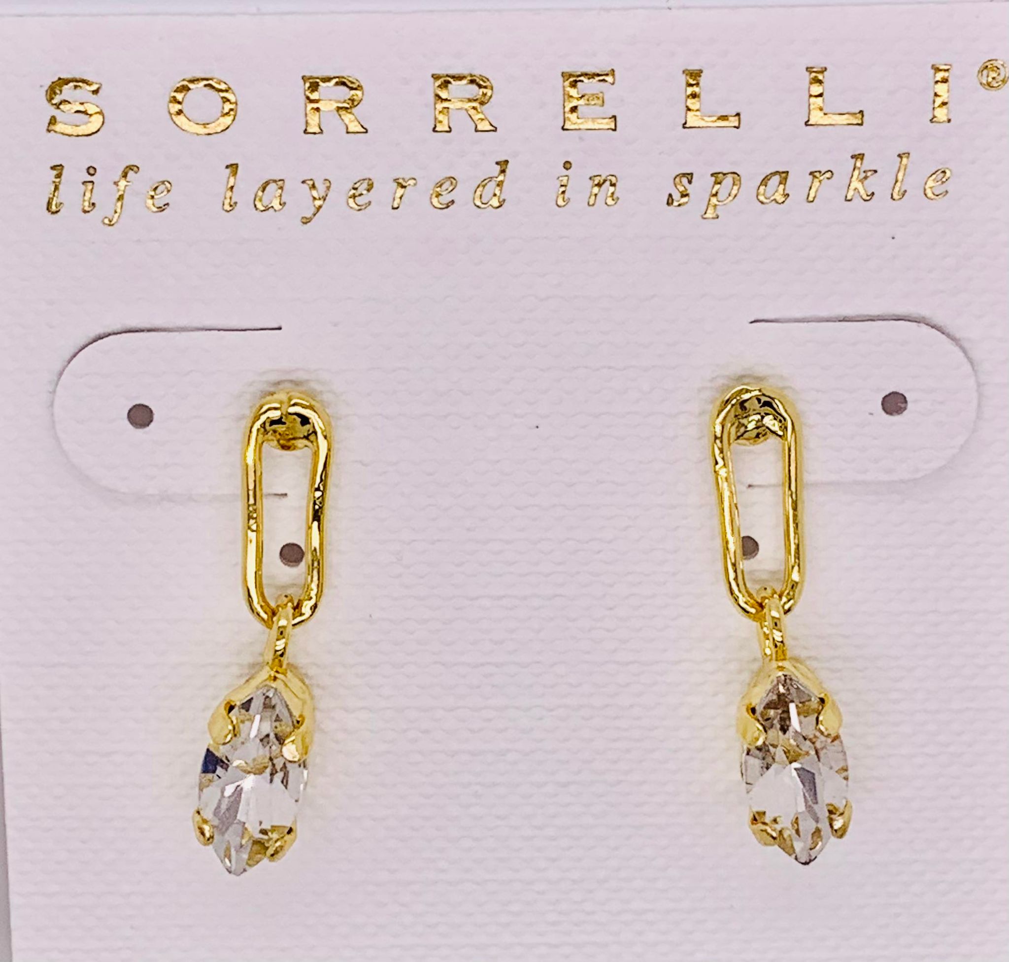 Clarissa Chain Link Dangle Earrings