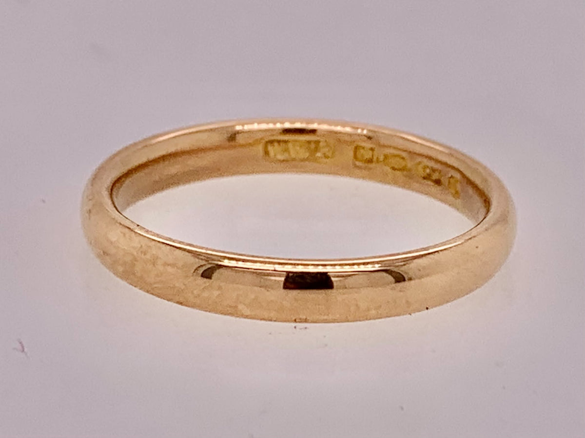 Estate 22K Gold Band