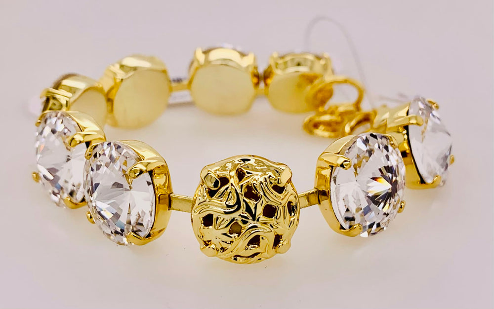 Clementine Tennis Bracelet