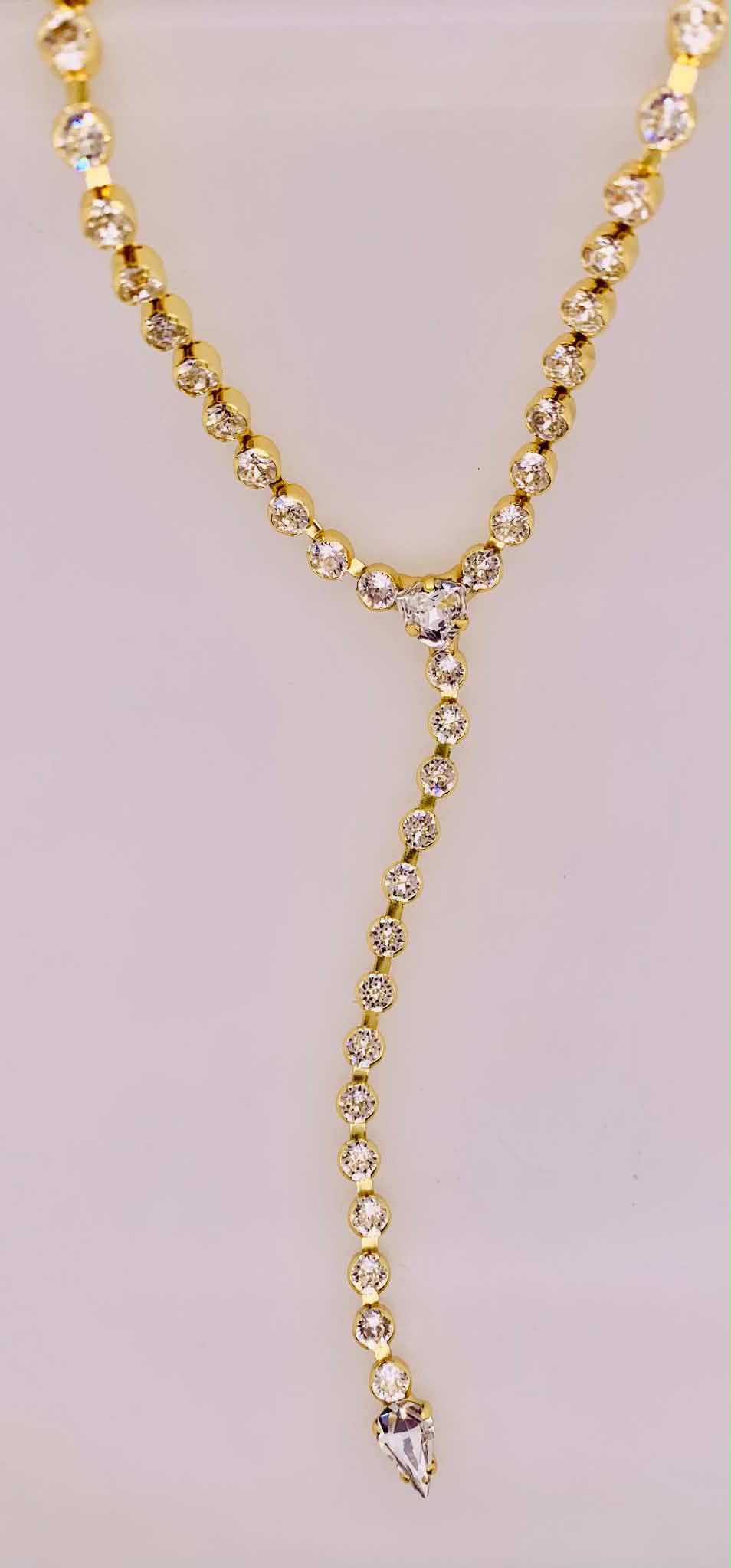 Lena Lariat Long Necklace