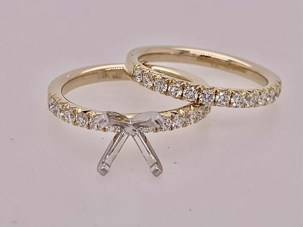 14K Diamond Band