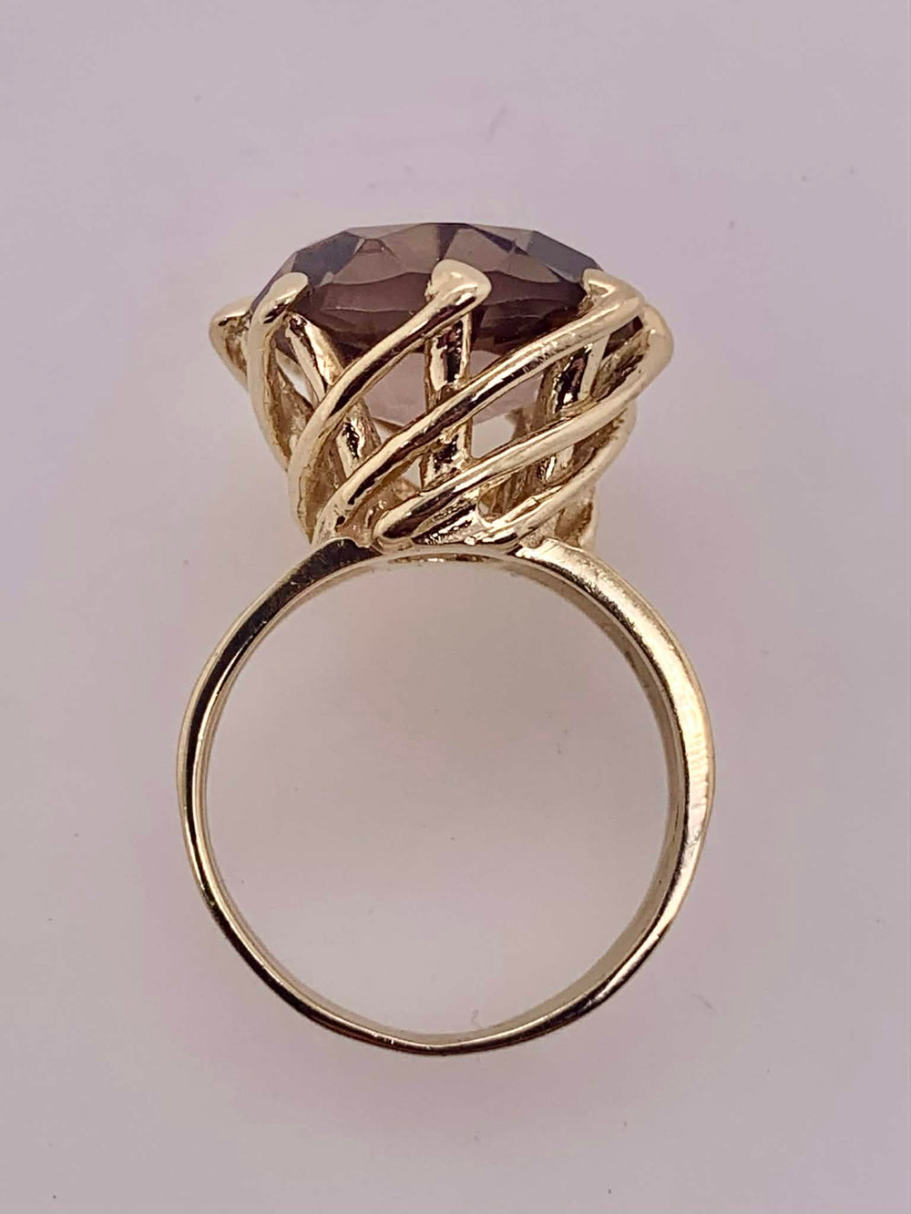 Estate Smokey Quartz Ring