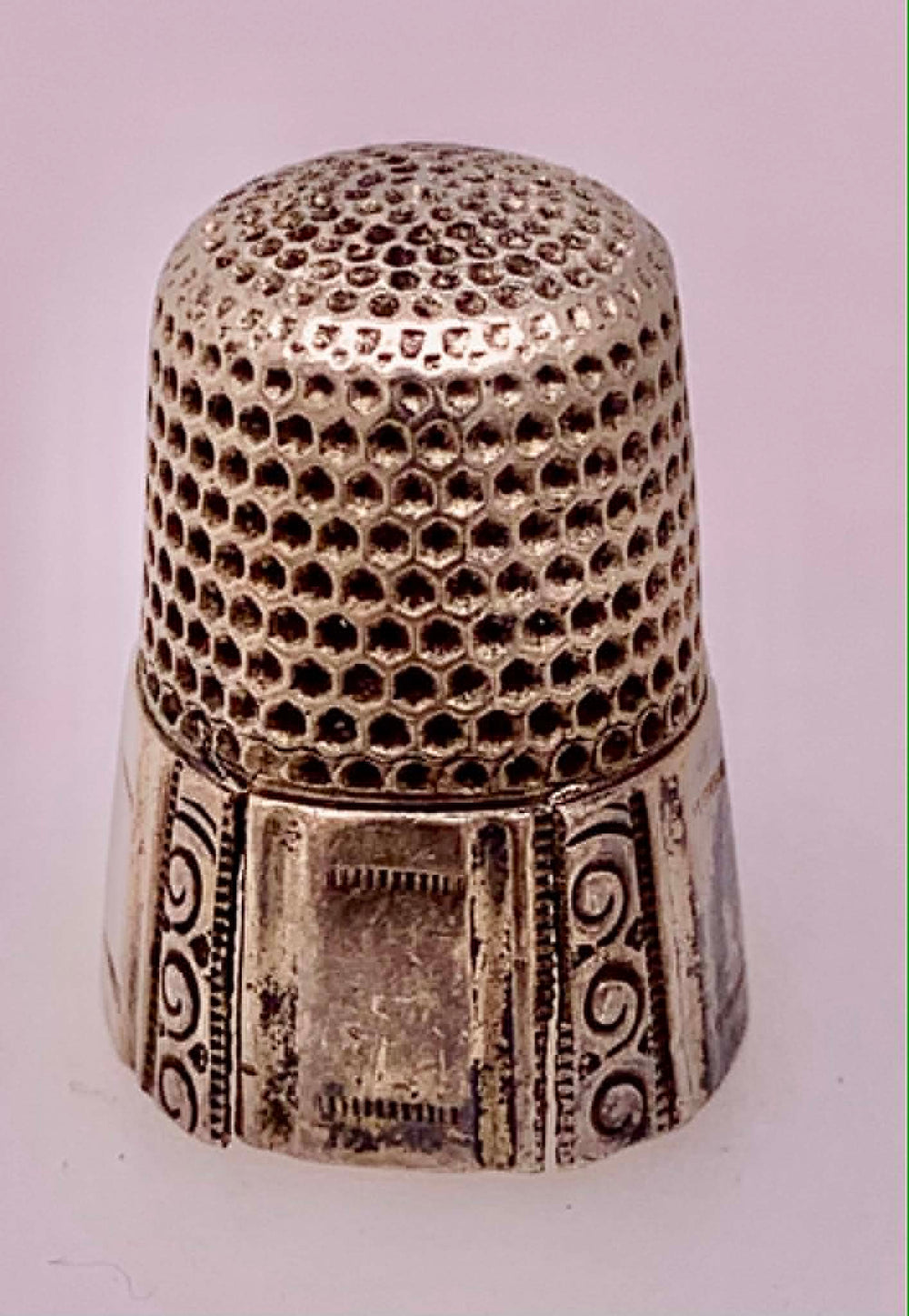 Estate Sterling Silver Thimble