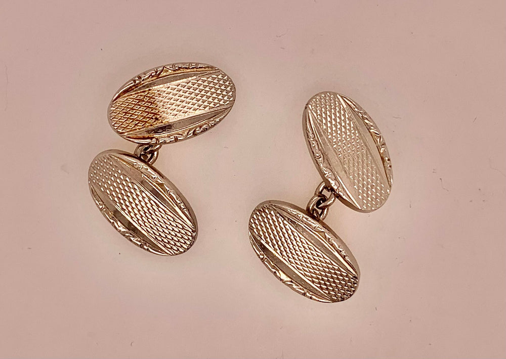 Vintage Sterling Cuff Links