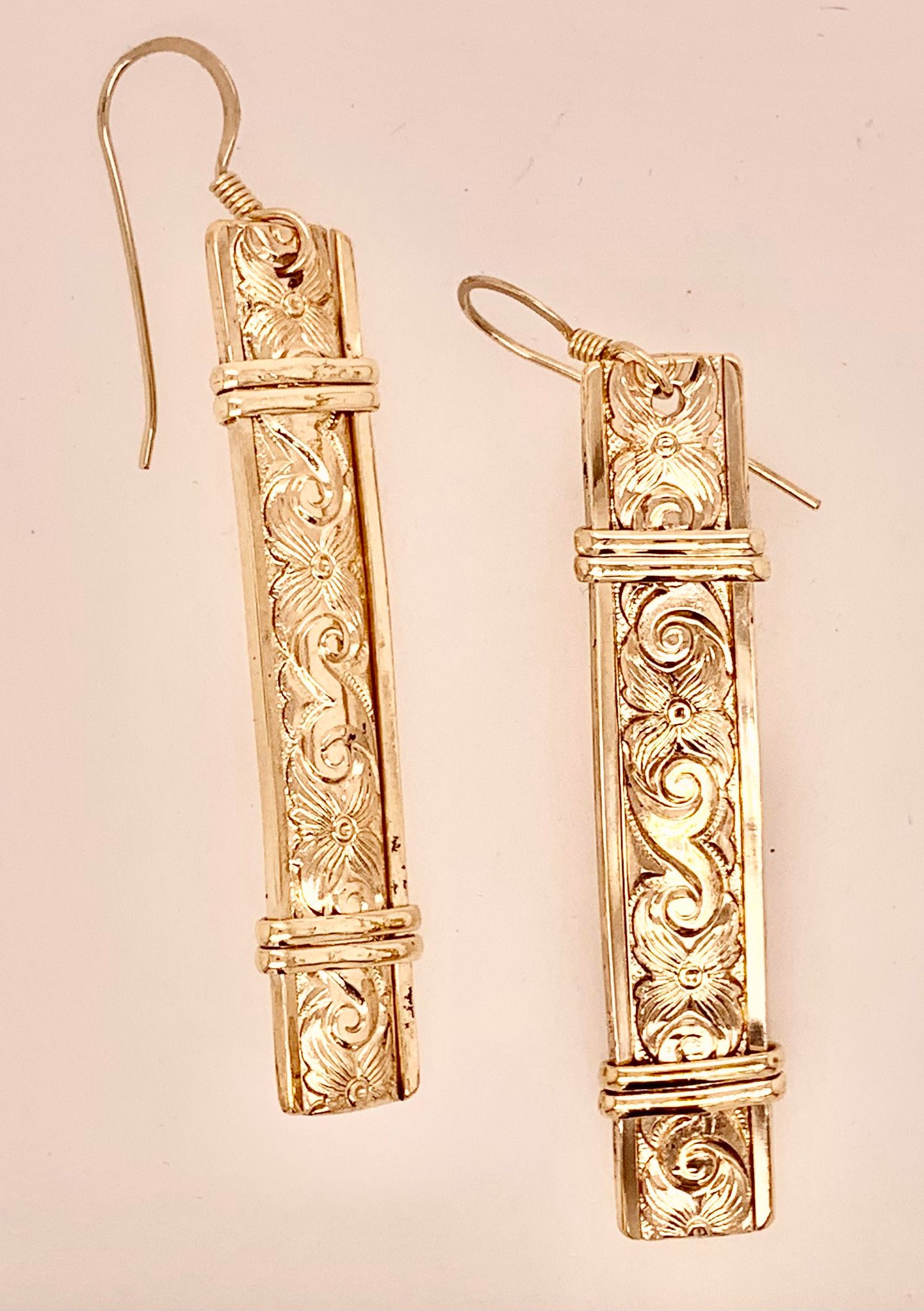 John Cauley Original Vertical Bar Earrings