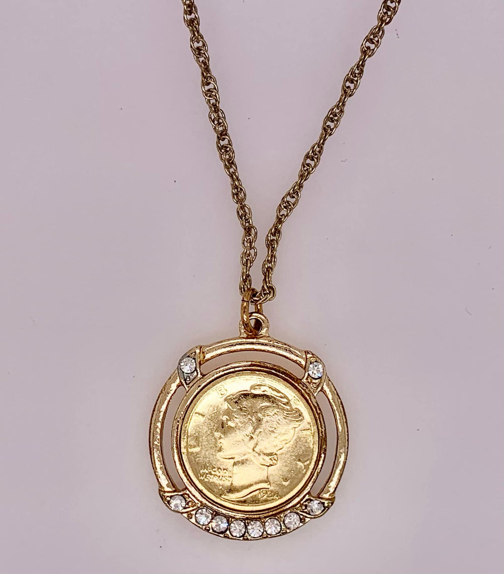 Vintage Coin Necklace