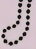 Sterling Silver Black Onyx Necklace