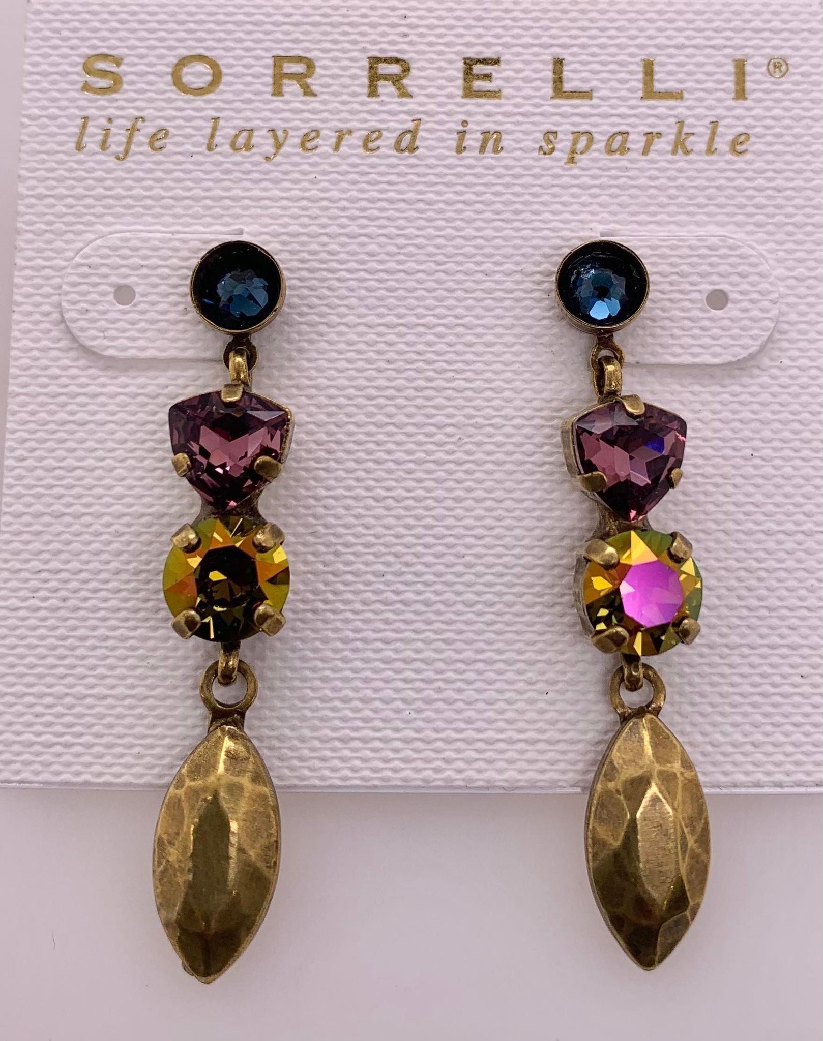 Sorrelli Royal Plum Earrings